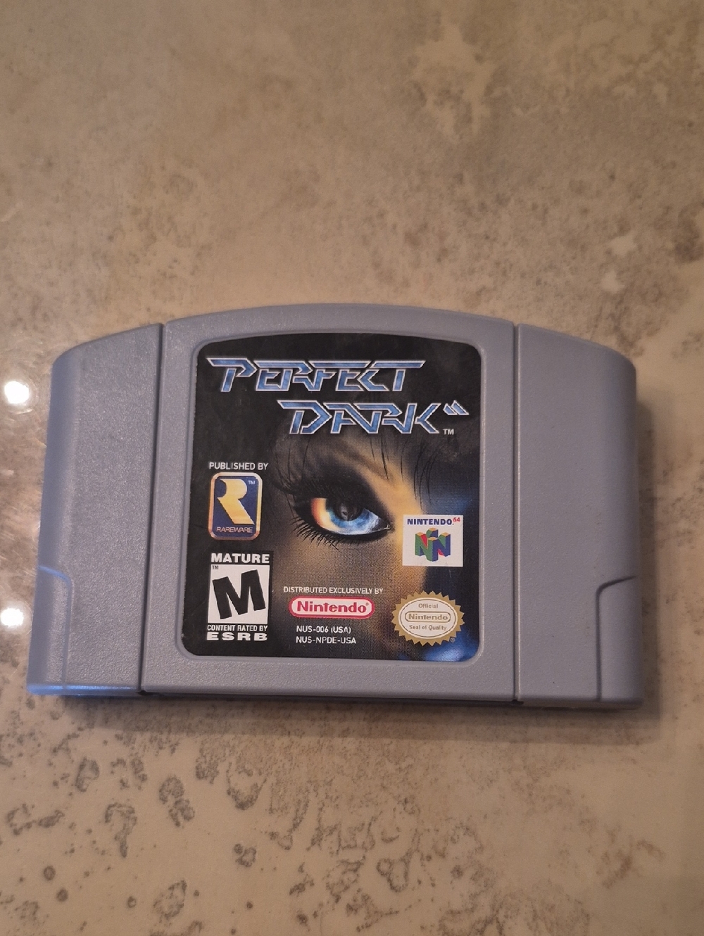 Nintendo Perfect Dark N64 Cartridge
